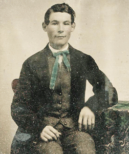 Charles R. Peterkin as 18-year old