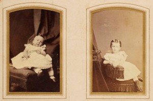 Two of the Peterkin infants who died of diphtheria